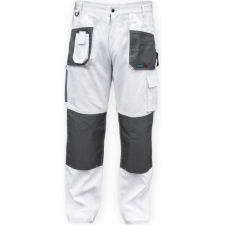 DEDRA MunkavédelmiNadrág L/52 Méretben Fehér (BH4SP-L) munkaruha