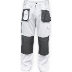 DEDRA MunkavédelmiNadrág M/50 Méretben Fehér (BH4SP-M)