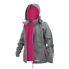 DEDRA Női softshell kabát, mérete L, 96%poliészter + 4%elasztán