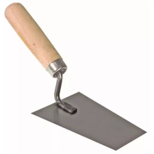 DEDRA Trapéz vakolókanál 160mm, acél kőműves és burkoló szerszám