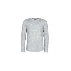 Deeluxe Hosszú ujjú pólók MOHANSON Szürke EU XXL