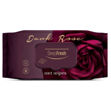 Deep Fresh nedves törlõkendõ Dark Rose kupakos 120db törlőkendő