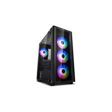 Deepcool DP-ATX-MATREXX50-AR-4F-NE számítógép ház Midi Tower Fekete számítógép ház