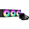 Deepcool Ls720 SE univerzális CPU vízhűtés, 3x12cm, Rgb, fekete (R-Ls720-Bkammm-G-1)