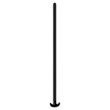 Deepleasure Dildó óriás kígyó 100 x 3cm fekete műpénisz, dildó