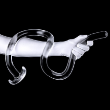 Deepleasure Giant Snake – átlátszó, prémium dildó (100 x 3 cm) műpénisz, dildó