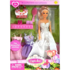 Defa Lucy hercegnő baba három ruhával - 30 cm, többféle baba