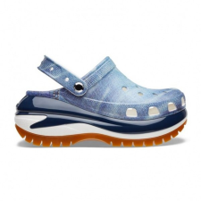 Default Crocs Papucs, szandál Classic Mega Crush Denim Clog unisex női szandál