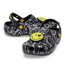 Default Crocs Papucs, szandál ClassicSmileyWorldCharmClog unisex