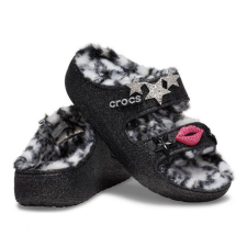 Default Crocs Papucs, szandál Clssic Cozzzy Disco Glitter Sandal unisex női szandál