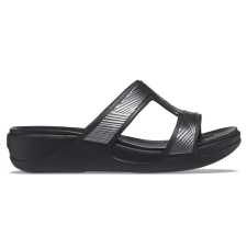 Default Crocs Papucs, szandál Crocs Monterey Metallic SO Wedge W női női papucs