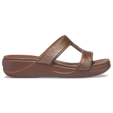 Default Crocs Papucs, szandál Crocs Monterey Metallic SO Wedge W női női papucs