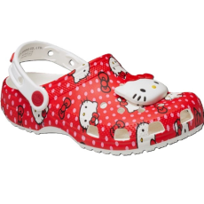 Default Crocs Papucs, szandál Hello Kitty Red Classic Clog T gyerek