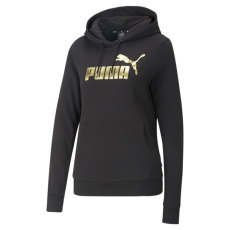 Default Puma Pulóver ESS+ Metallic Logo  Hoodie női