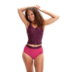 Default Speedo Fürdőruha, úszódressz, úszónadrág EVIE PT 1PC AF RED/PURPLE (UK) női