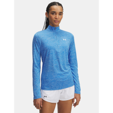Default Under Armour Hosszú ujjú póló Nõi Under Armour Tech 1/2 Zip- Twist-BLU póló női