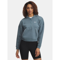 Default Under Armour Pulóver Nõi pulóver Under Armour Rival Flc Piped HZ Hoodie-BLU női
