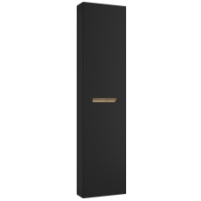 Defra Senso szekrény 42x16.8x170 cm oldalt függő fekete 260-C-04204 fürdőszoba bútor