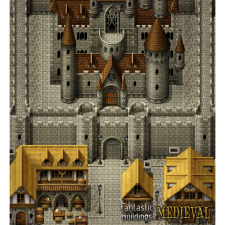 Degica RPG Maker VX Ace - Fantastic Buildings: Medieval (PC - Steam elektronikus játék licensz) videójáték