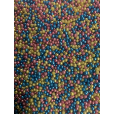 Dekor cukorgyöngy 2mm metál mix - 100g sütés és főzés