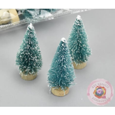 Dekor MINI FENYŐ világos zöld 6CM karácsonyi dekoráció