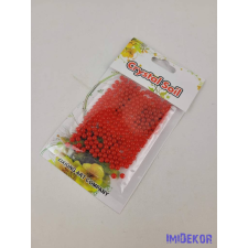 Dekor zselé aquagyöngy - Pirosas dekorációs kellék