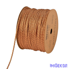  Dekor zsinór 2mm x 25m - Fényes Bronz dekorációs kellék