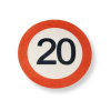 DEKORA 20. szülinapi tortaostya