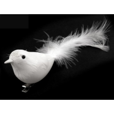  Dekorációs madár csipesszel - 2 db dekorációs kellék