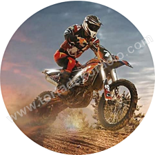 Dekorációs ostya - Motocross sütés és főzés