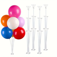 Dekorációs parti-lufi állvány-lebegő állvánnyal 1 készlet party kellék