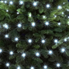 Dekorációs termékek Home LED508DWH DOT LED-es fényfüzér, kül- és beltéri kivitel, 500 db hidegfehér LED, 8 világítási mód, 50 m füzérhossz