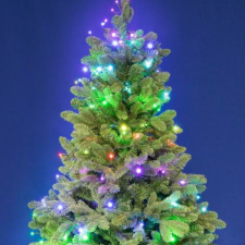 Dekorációs termékek iSparkle LED-es fényfüzér, SMART, RGB, 96 LED, IP44 karácsonyfa izzósor