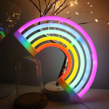  Dekoratív LED neonlámpa - szivárvány dekoráció