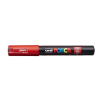  Dekormarker, 0,7-1,0 mm, UNI "Posca PC-1M", piros