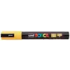  Dekormarker, 1,8-2,5 mm, UNI "Posca PC-5M", okker