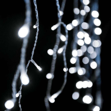Dekortrend Crystalline hideg fehér, elemes LED Fényfüzér 101db izzóval karácsonyi dekoráció