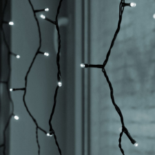 Dekortrend Kültéri LED fényfüggöny, Hideg fehér, 1 x 2 méter kültéri izzósor