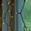 Dekortrend Kültéri LED fényfüggöny, Meleg fehér, 1 x 2 méter