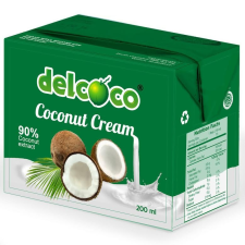 Del Coco Del Coco kókusztejszín, 200 ml tejtermék