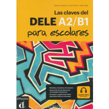 DELE PARA ESCOLARES A2/B1 nyelvkönyv, szótár