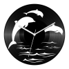  Delfines bakelit óra