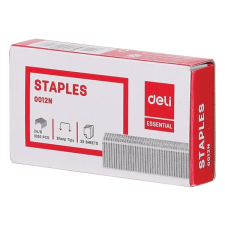 Deli 24/6 hegyes 1000db tűzőkapocs (DEL00012N) gemkapocs, tűzőkapocs