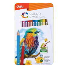  Deli Color Emotion 12db-os vegyes színű színes ceruza színes ceruza