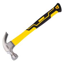 Deli Tools EDL5002 kalapács Szeghúzó kalapács Fekete, Ezüst, Sárga kalapács