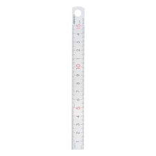 Deli Vonalzó DELI fém 15 cm vonalzó