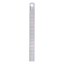 Deli Vonalzó DELI "Pro" fém 15 cm vonalzó