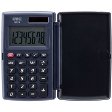 Deli Zsebszámológép, 8 számjegy, DELI Easy Pocket, fekete (DEL39219) számológép