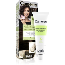 Delia Cosmetics Cameleo Color Essence hajfesték tubusban árnyalat 3.3 Chocolate Brown 75 g hajfesték, színező