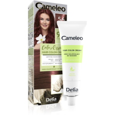 Delia Cosmetics Cameleo Color Essence hajfesték tubusban árnyalat 5.6 Mahogany Brown 75 g hajfesték, színező